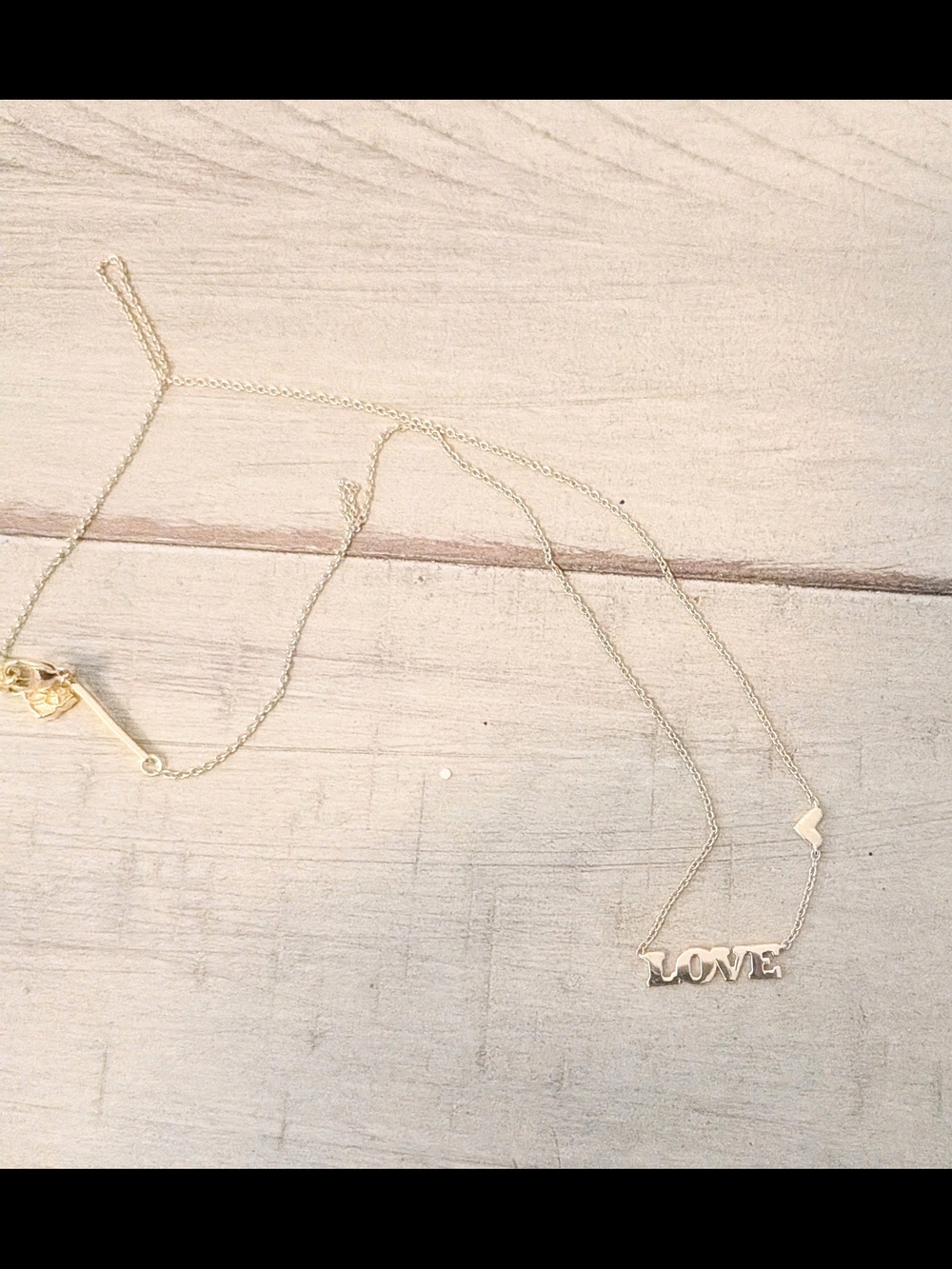 Kendra Scott Love Necklace Gold